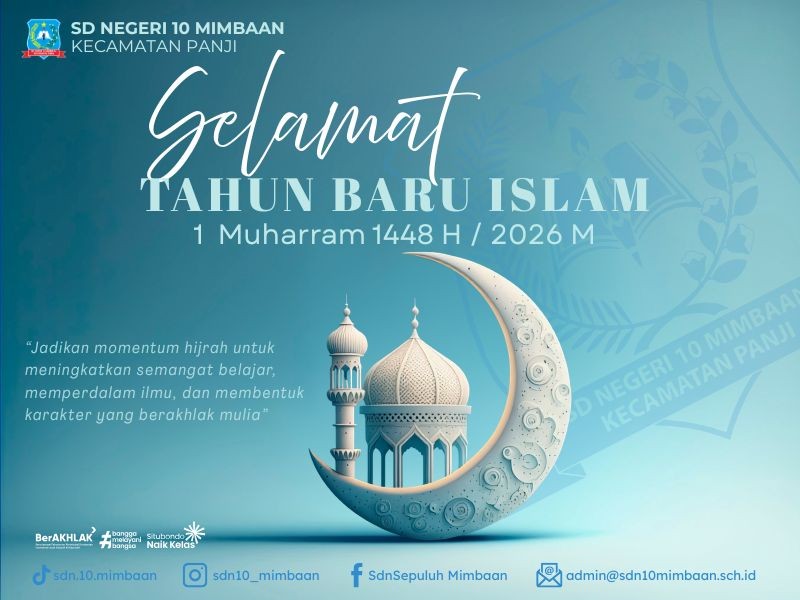 Selamat Tahun Baru Islam 1 Muharram 1448 H / 2026 M